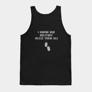 To honor military veterans Tank Top